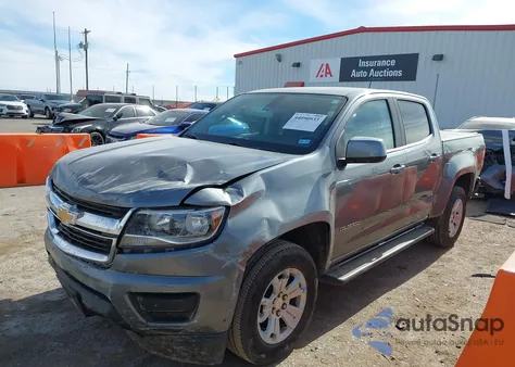 2019 Chevrolet Colorado Lt from USA, damaged, VIN 1GCGSCEN3K1121858